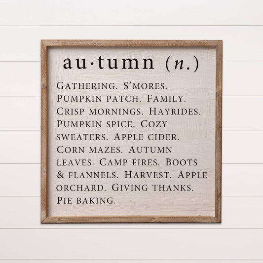 Wall Hanging - Autumn Definition