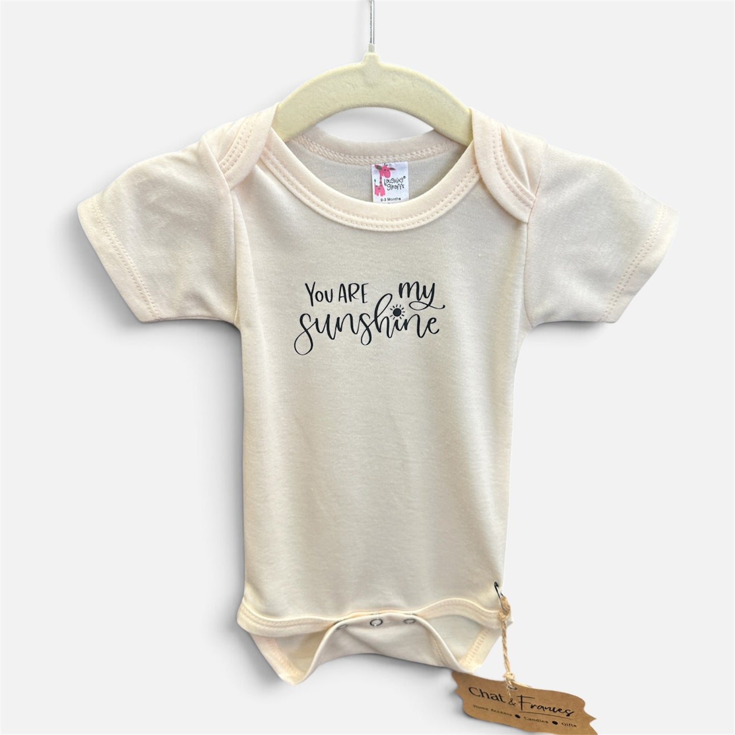 You Are My Sunshine Onesie 3-6 Mo