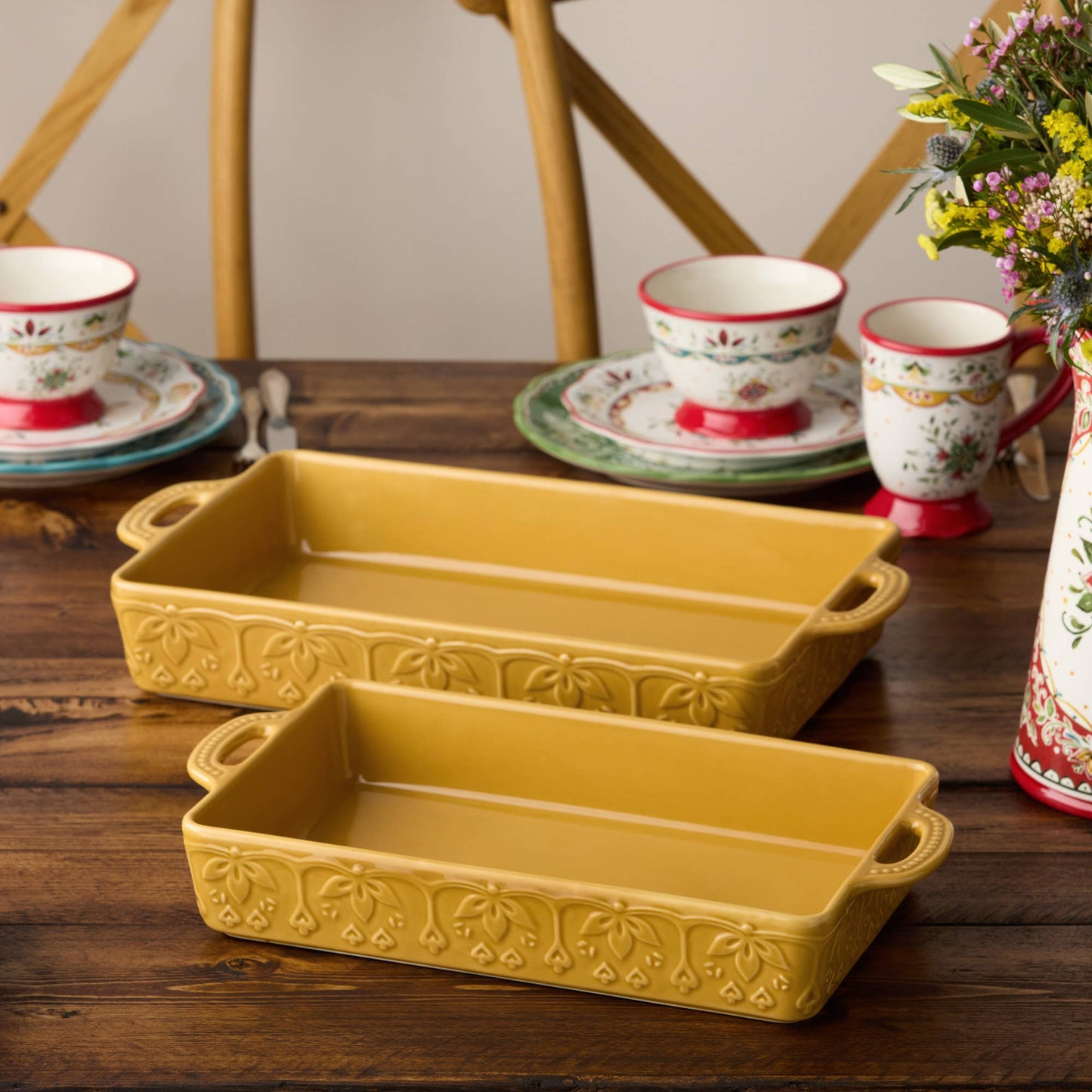 Provence Large Rectangular Baker 16in x 10.25in