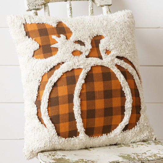 Pillow - Latch Hook Pumpkin