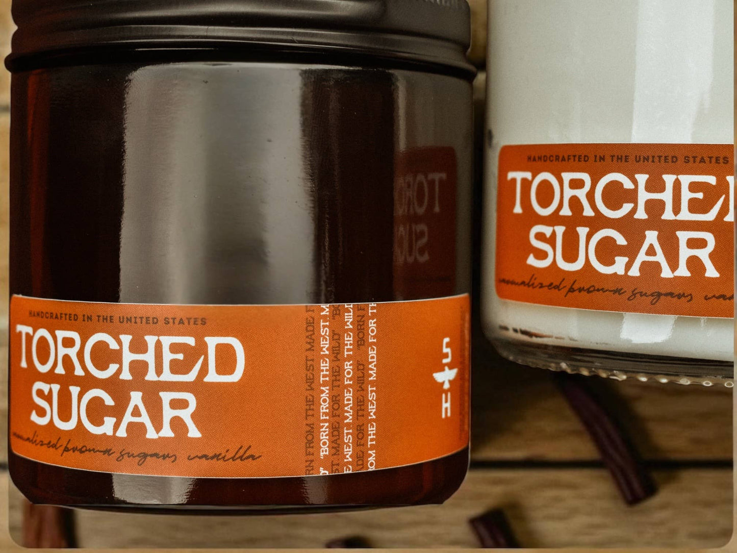 TORCHED SUGAR - Brown Sugar & Rum Candle
