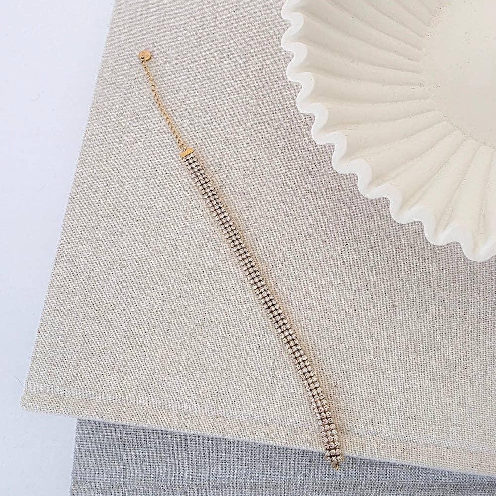 Giselle Layered Tennis Bracelet