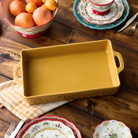 Provence Large Rectangular Baker 16in x 10.25in