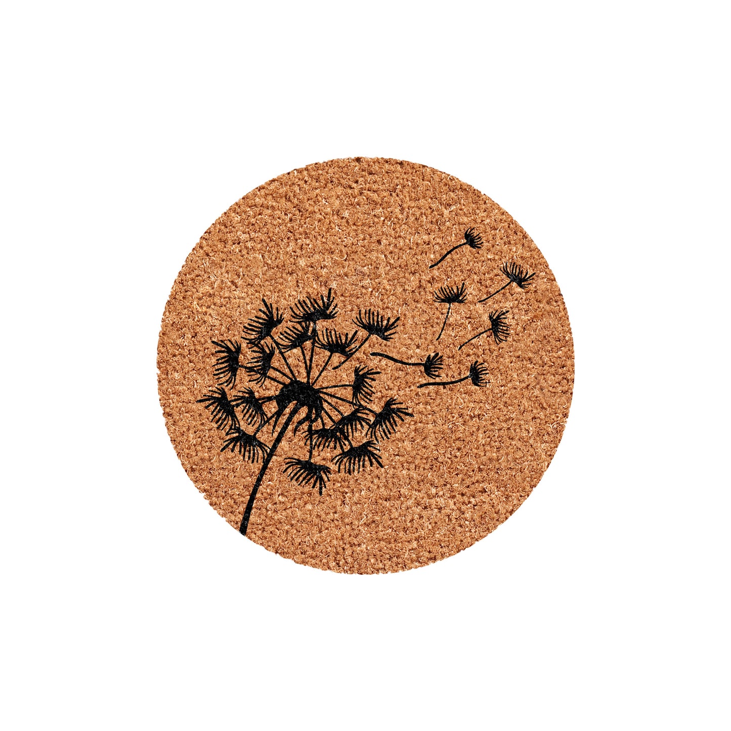 24" x 36" Rubber Doormat Interchangeable Insert: Dandelion