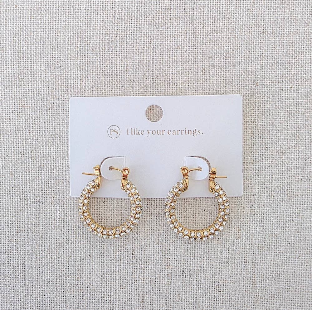 Lizzie Pave Hoops