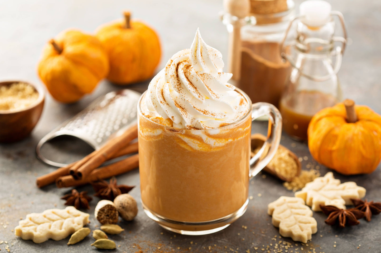 16 oz Butter Jar Candle: Thanks a Latte
