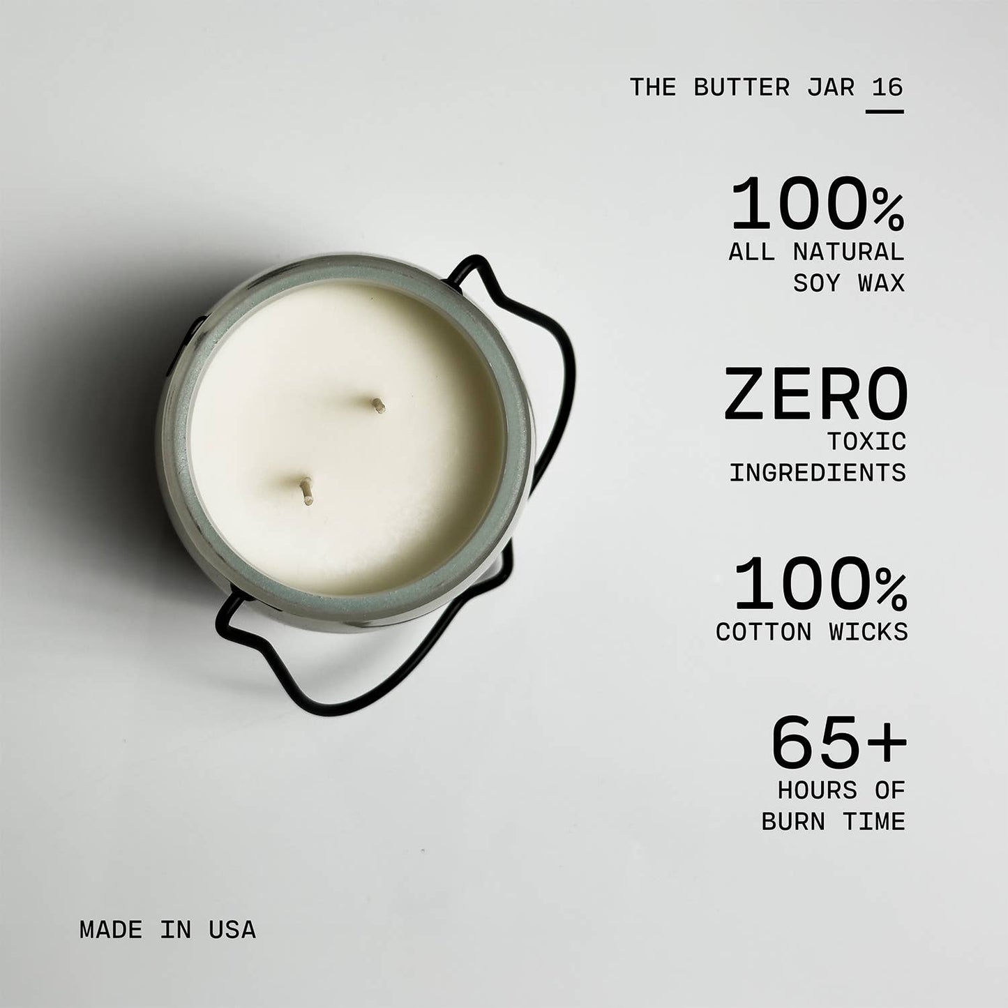 16 oz Butter Jar Candle: Honeyed Apricot