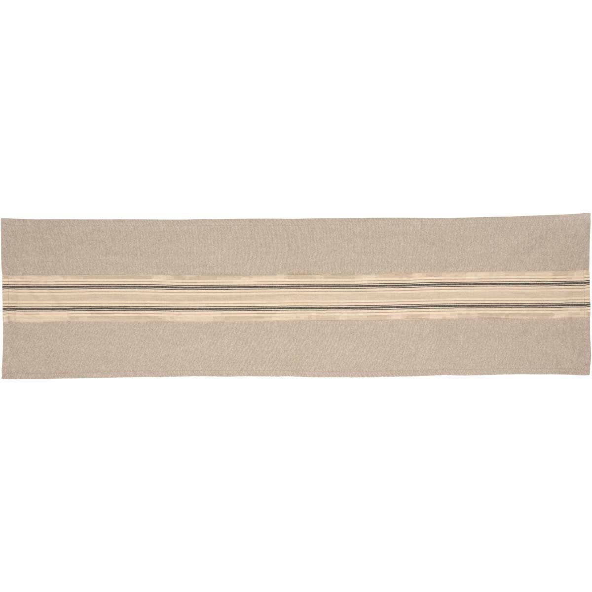 Sawyer Mill Charcoal Stripe Runner 13x48