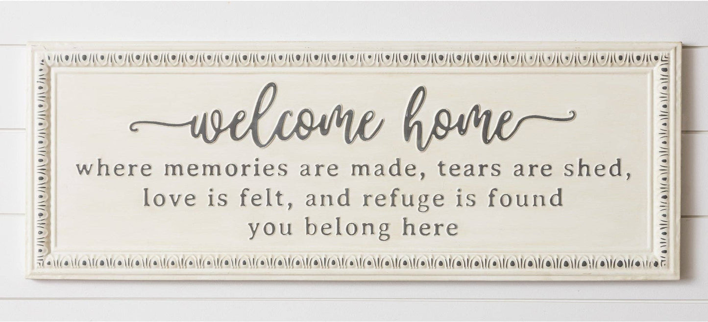 Sign - Welcome Home