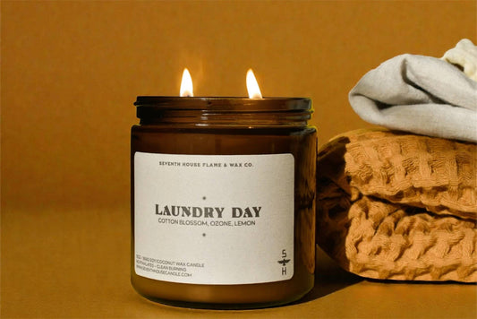 LAUNDRY DAY - Cotton & Sandalwood Candle