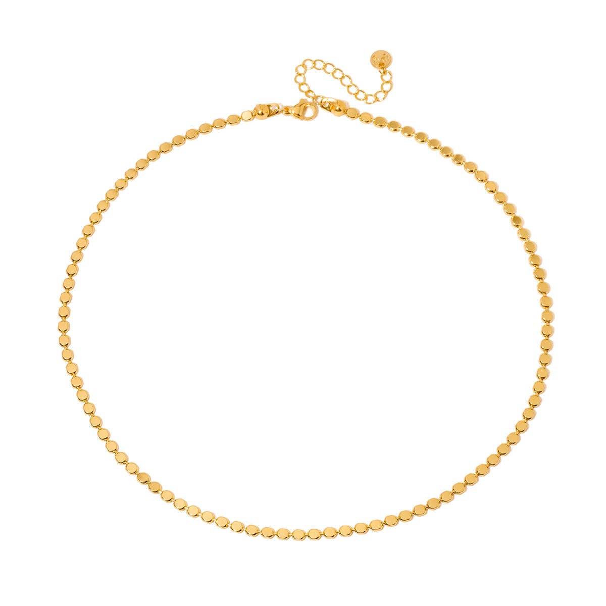 Dakota Disc Chain Gold