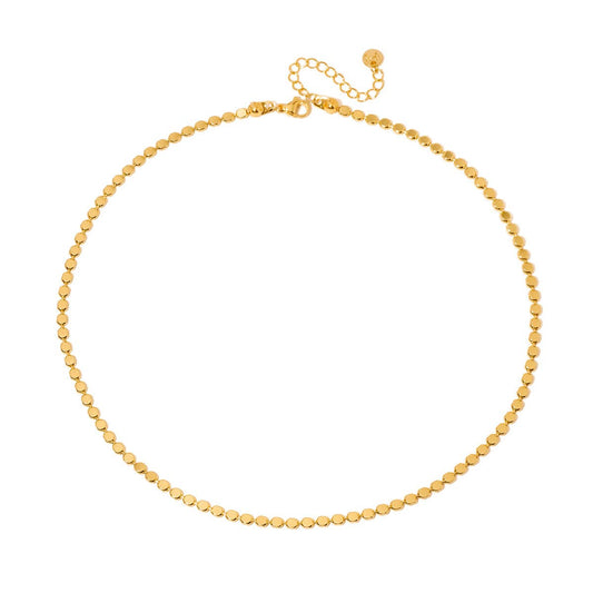 Dakota Disc Chain Gold