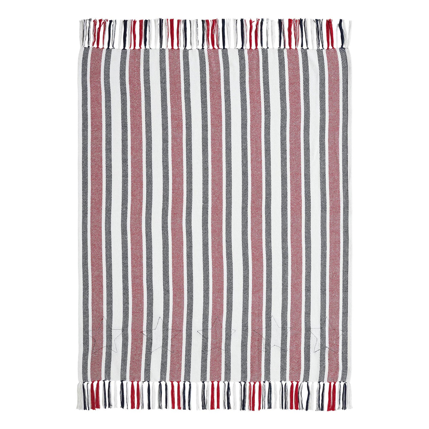 Hatteras Stars Woven Throw 50x60