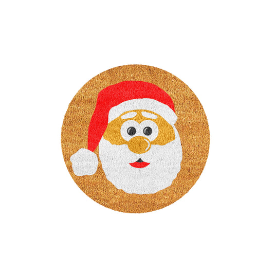 24" x 36" Rubber Doormat Interchangeable Insert: Santa