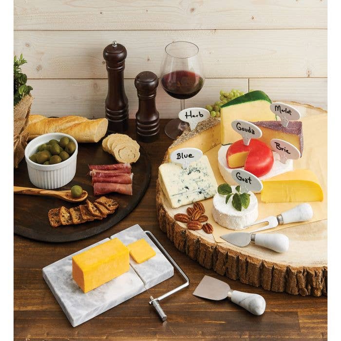Maison Du Fromage Cheese Marker With Pen, 6-Piece Set