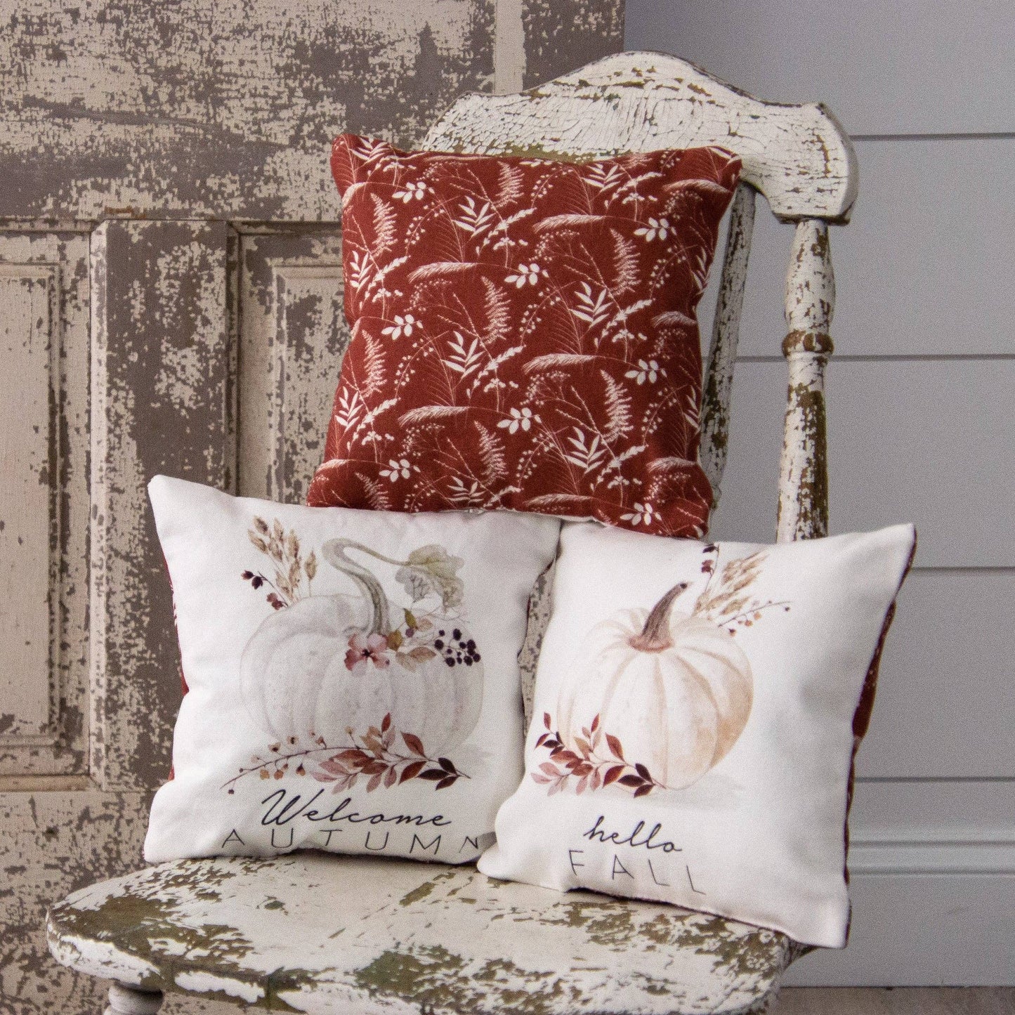 Pillows - Welcome Autumn, Hello Fall (Pk/03 Ast)