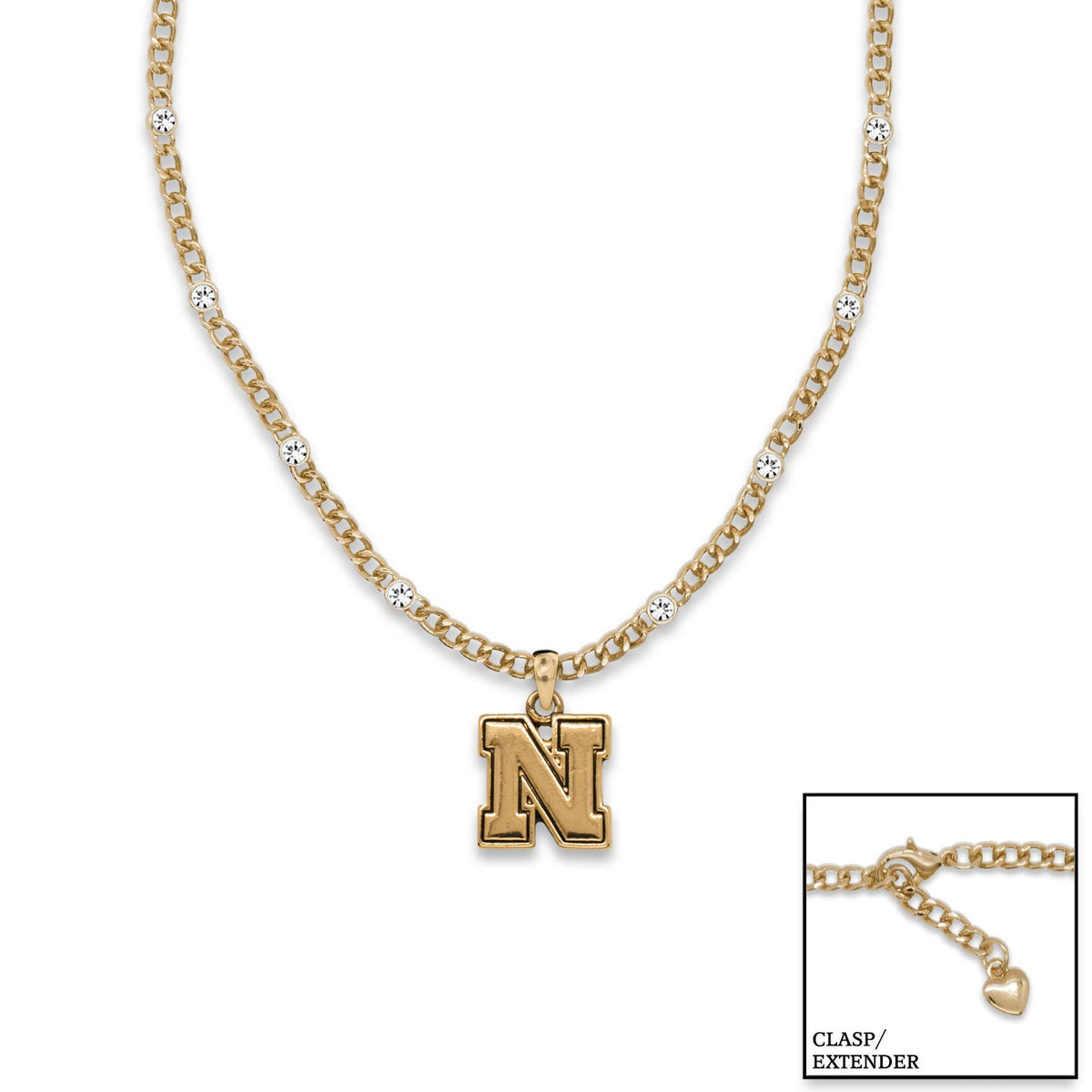 Nebraska Huskers Lydia Gold Necklace