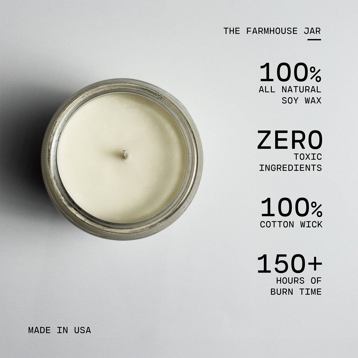 26 oz Farmhouse Jar Candle: Pink Peony