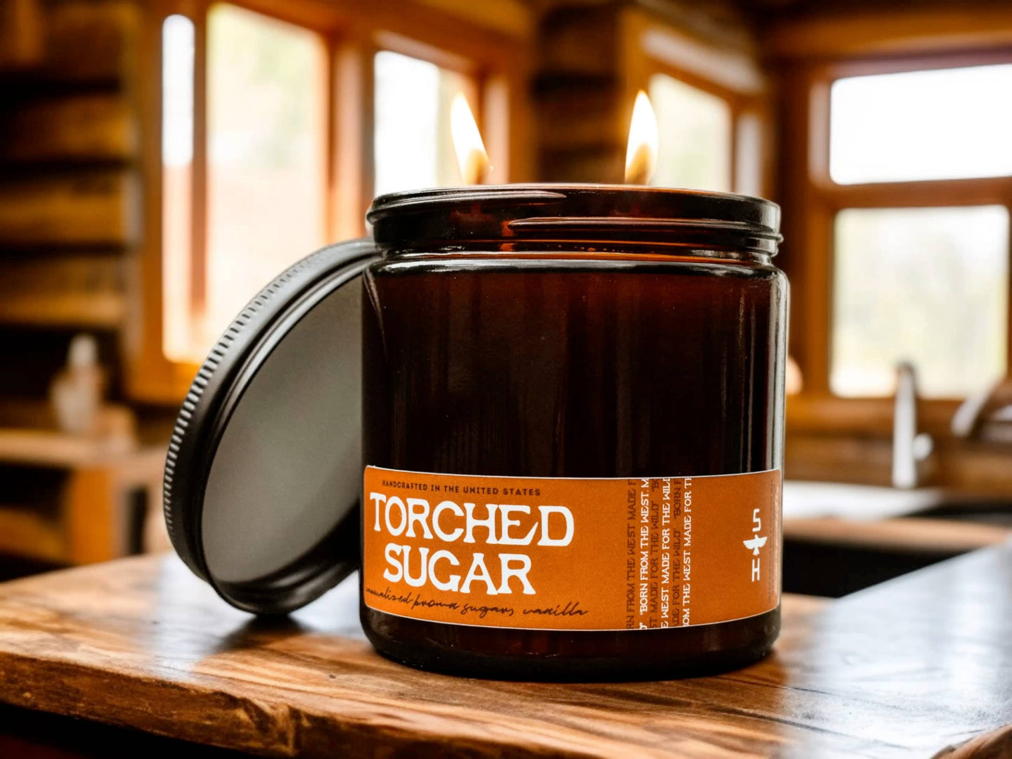 TORCHED SUGAR - Brown Sugar & Rum Candle