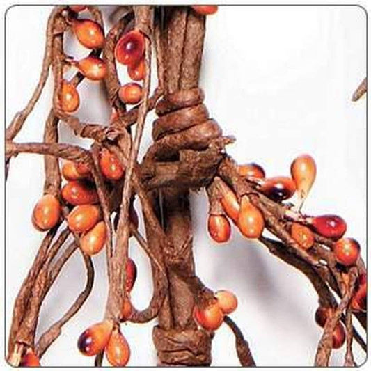 Rice Berry Garland, 55In, Brown