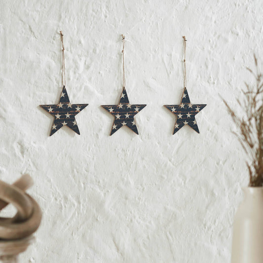 My Country Navy MDF Star Ornament