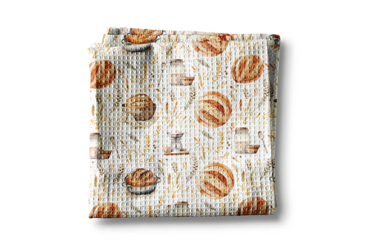 Sourdough Bread Baking Baker Homestead Kitchen Towel Waffle
