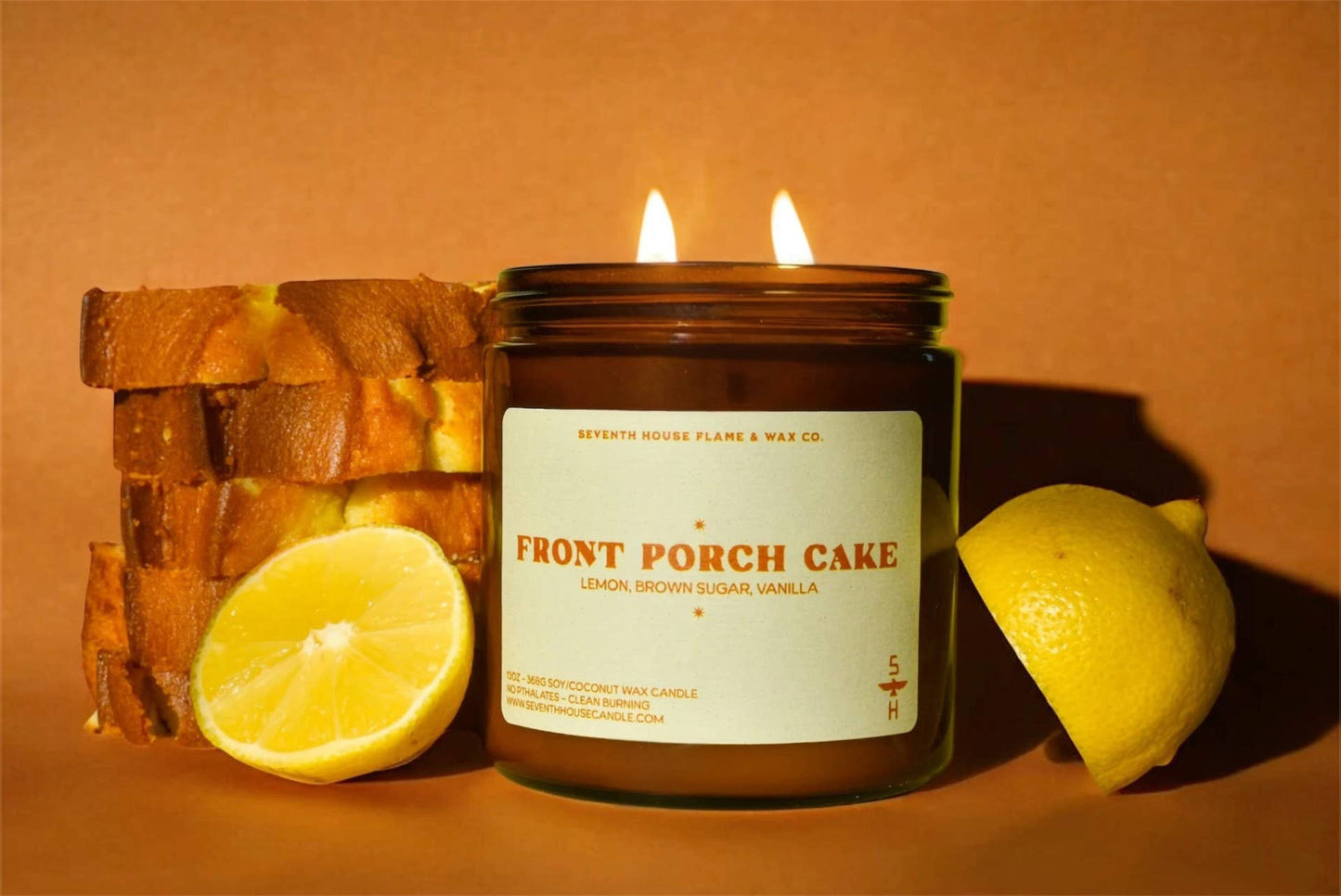 FRONT PORCH CAKE - Lemon Pound Cake Candle