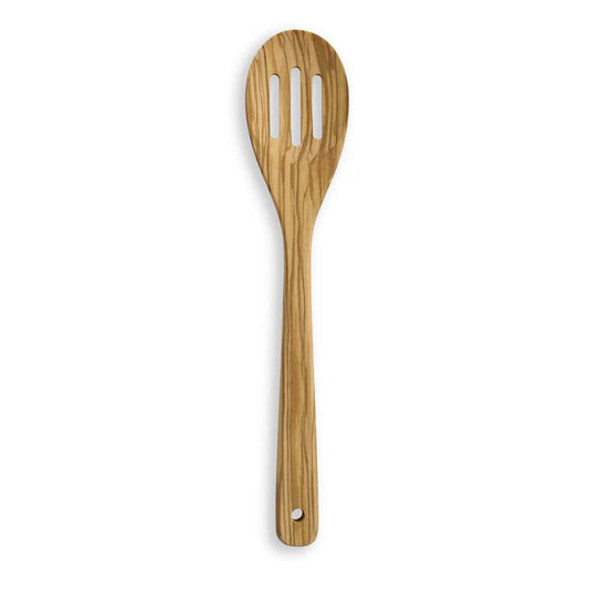 Fantes Italian Olivewood Slotted Spoon, 12 inch