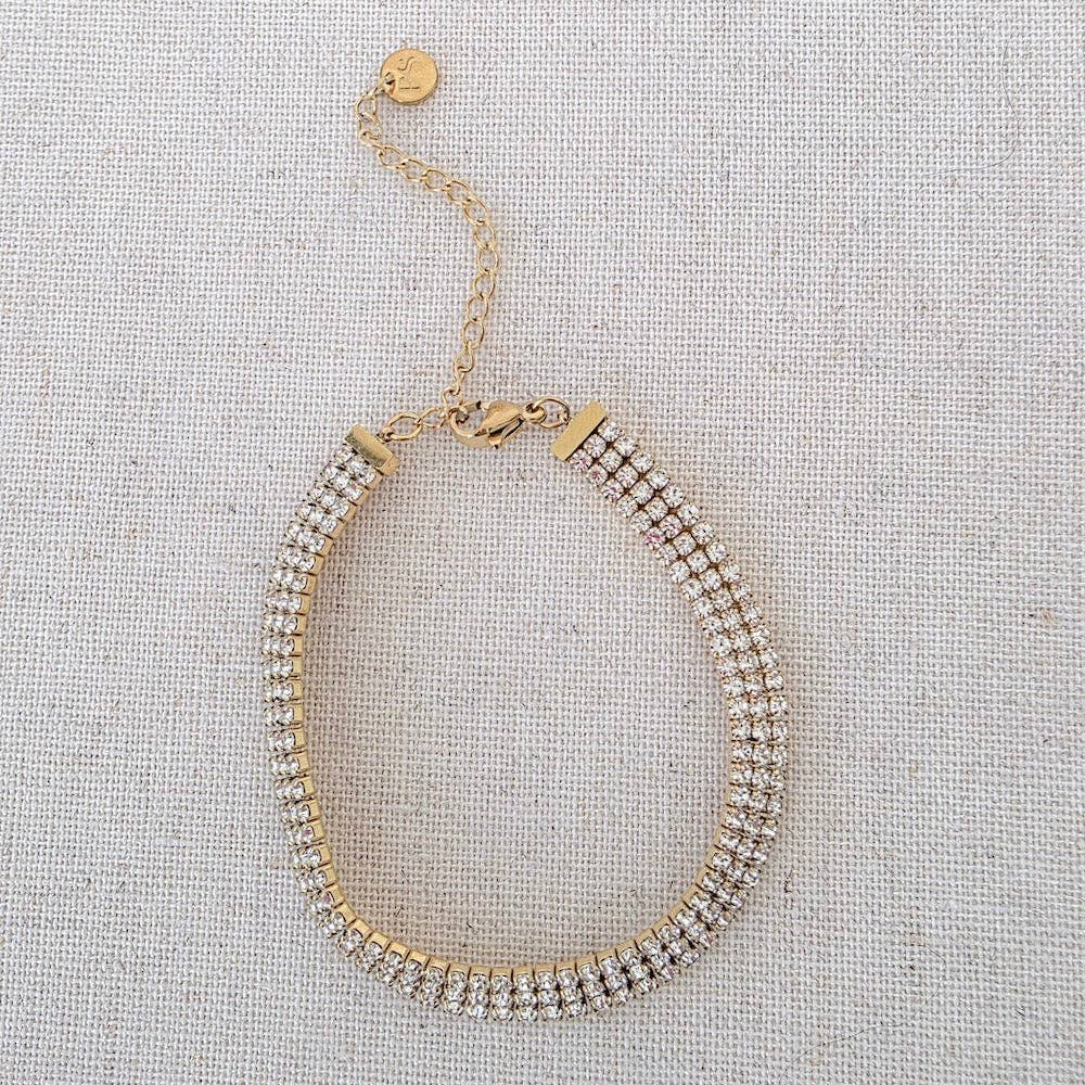 Giselle Layered Tennis Bracelet