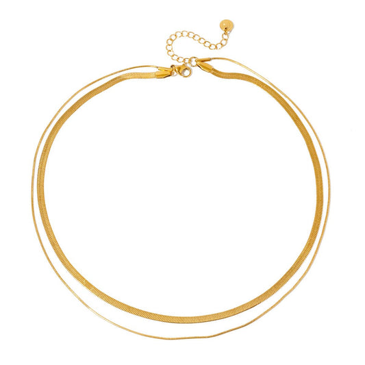 Brooke Layered Chain Gold