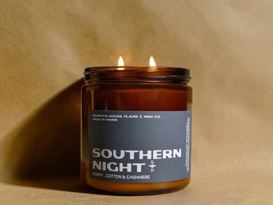 SOUTHERN NIGHT - Jasmine, Poppy & Cotton Candle