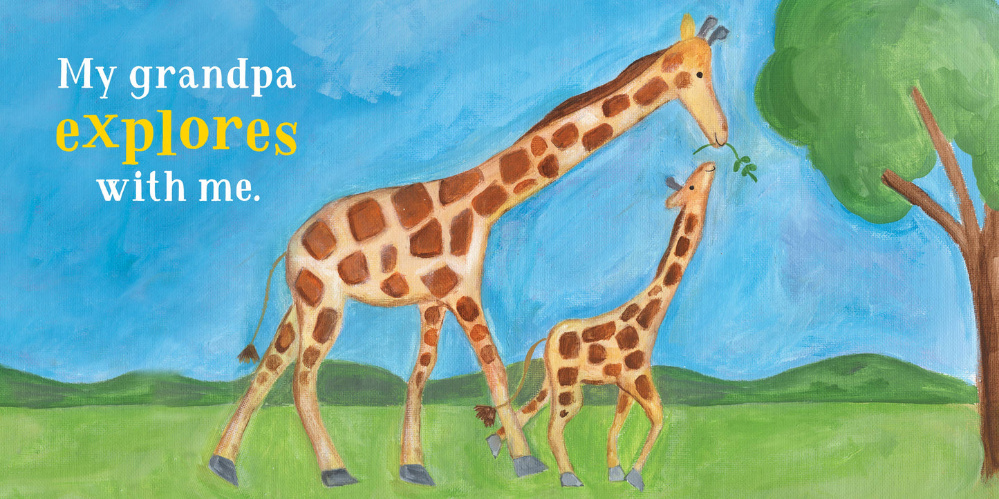 Grandpa Loves Me!, A Sweet Baby Animal Book