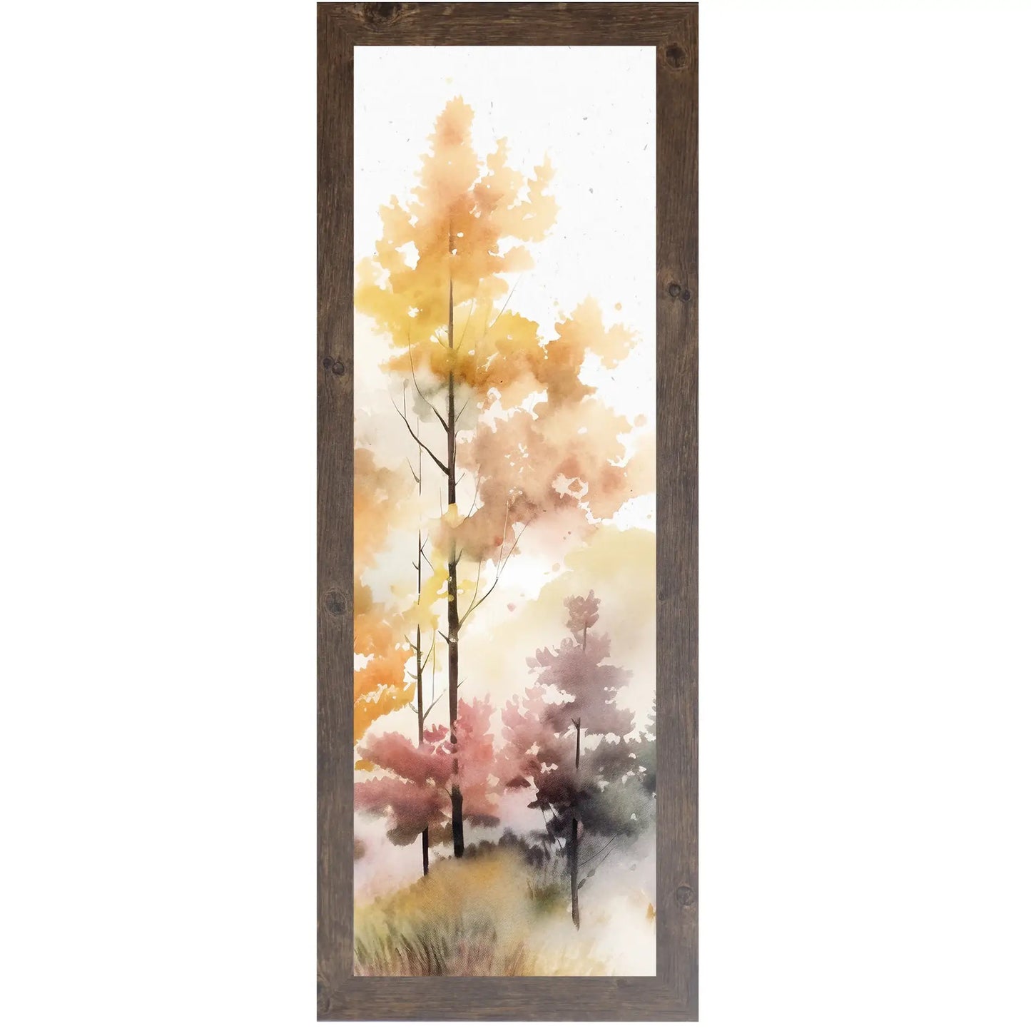 Fall Birch Aspen 8x20" with 1.25" frame