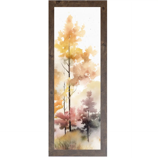 Fall Birch Aspen 8x20" with 1.25" frame