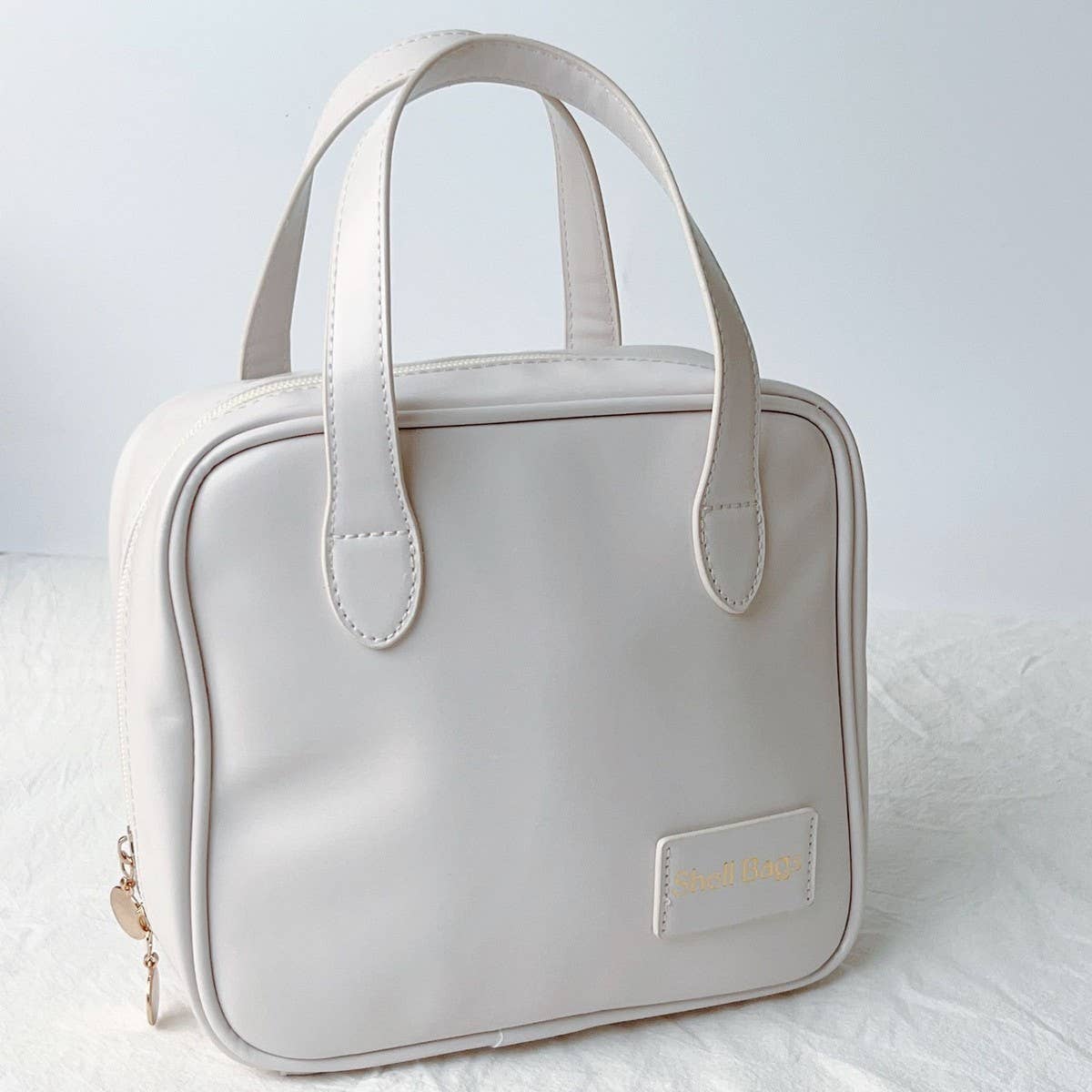 TRAVEL PORTABLE WATERPROOF TOILETRY BAG Beige