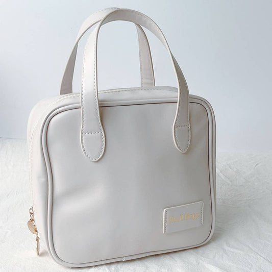 TRAVEL PORTABLE WATERPROOF TOILETRY BAG Beige
